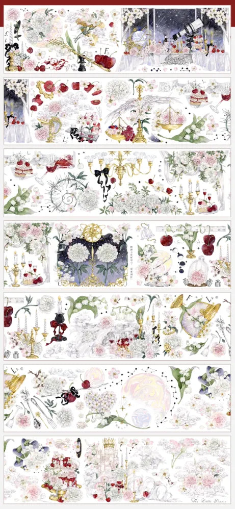 5667-The Little Prince Studio-6.5x125cm Shell Luster PET Tape