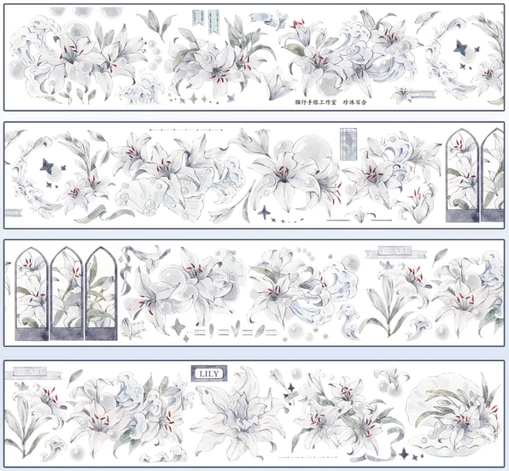 5672-MAOZAI Studio-6x100cm Shell Luster PET Tape