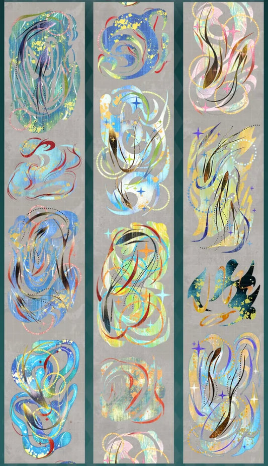 5681-FUGUI LEE Studio-6x100cm Shell Luster PET Tape