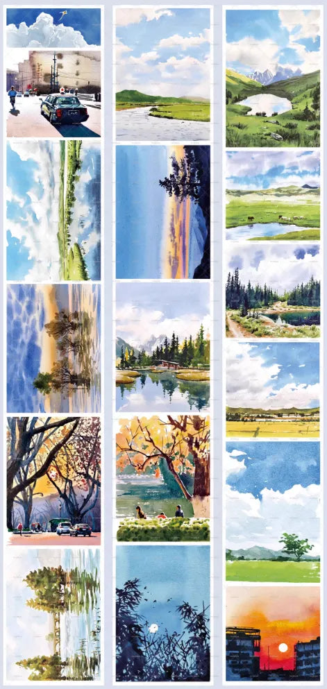 5698-MOODTAPE Studio-10x208cm Washi PET Tape