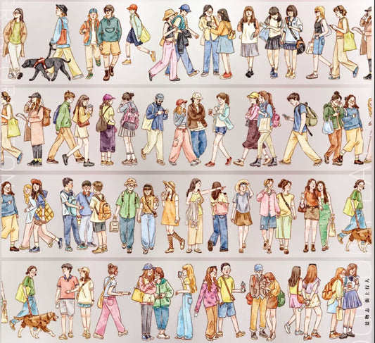 5712-JINGWUZHI Studio-6x100cm Glossy PET Tape