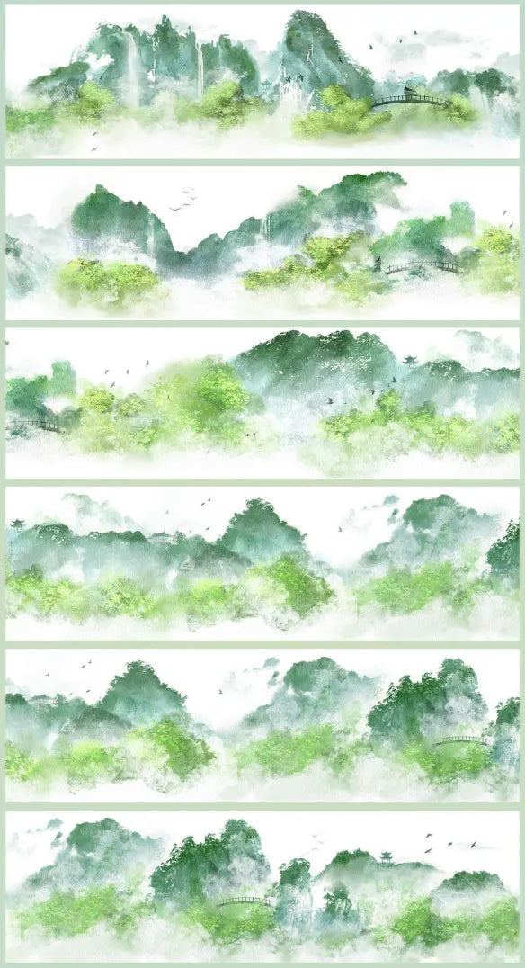 5738-SHI AN Studio-8x100cm Washi PET Tape