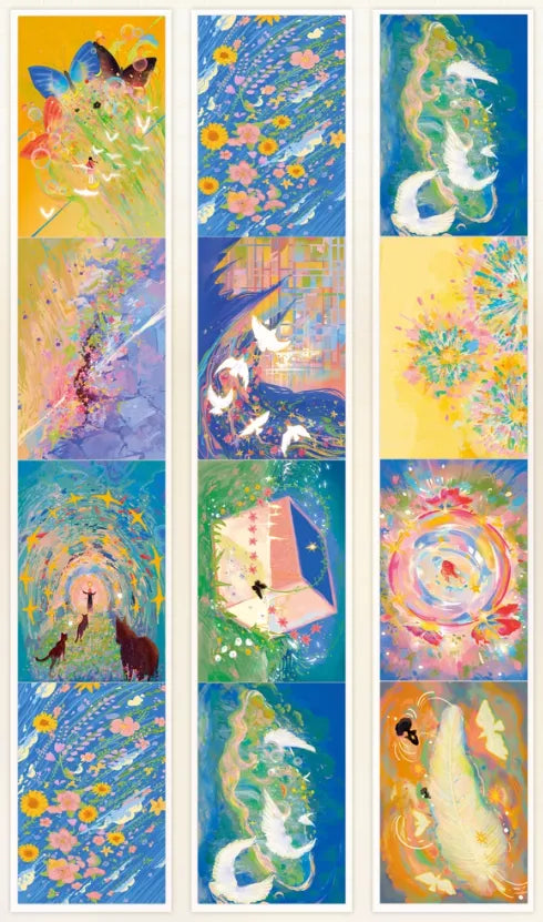 5766-Shimmer Devotion Studio-8.8x125cm Precut Matte PET Tape