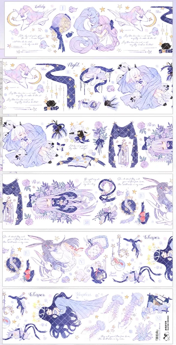 5800-Glacier Museum Studio-5.3x72cm Precut Matte PET Tape