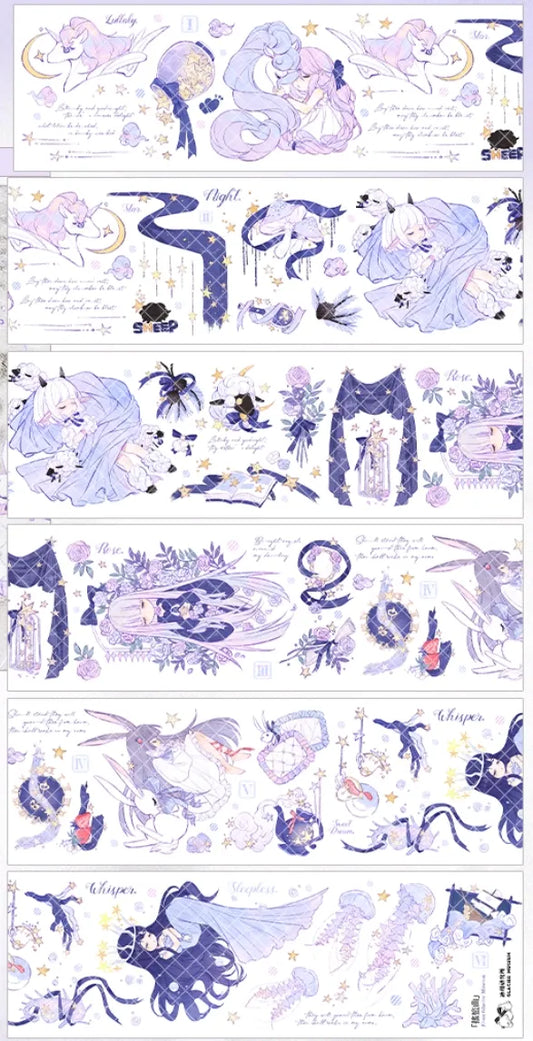 5800-Glacier Museum Studio-5.3x72cm Precut Matte PET Tape