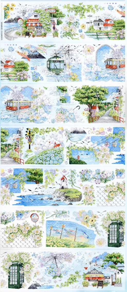 5803-Glacier Museum Studio-7x125cm Shell Luster PET Tape