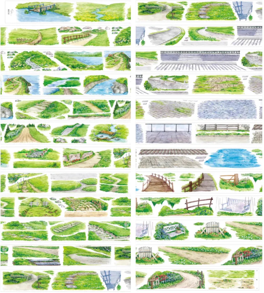 5832-Paper Domain Studio-Landscape Glossy PET Tape