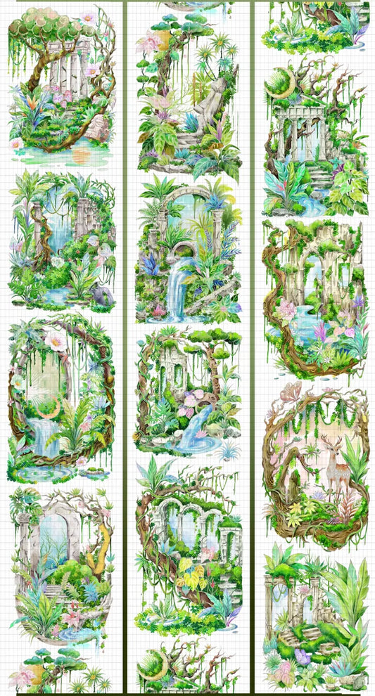 5838-WU TONG Studio-7.5x117cm Shell Luster PET Tape