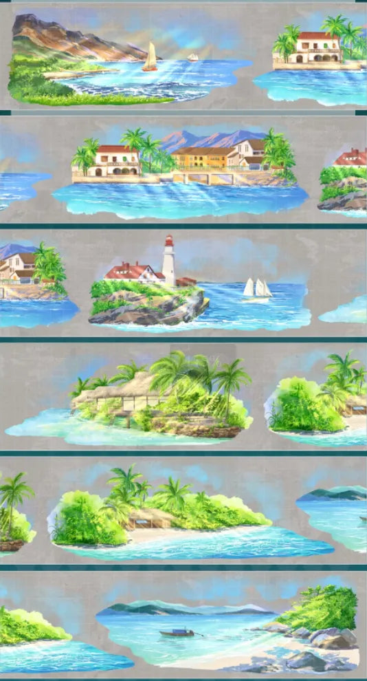 5849-FUGUI LEE Studio-7x100cm Shell Luster PET Tape