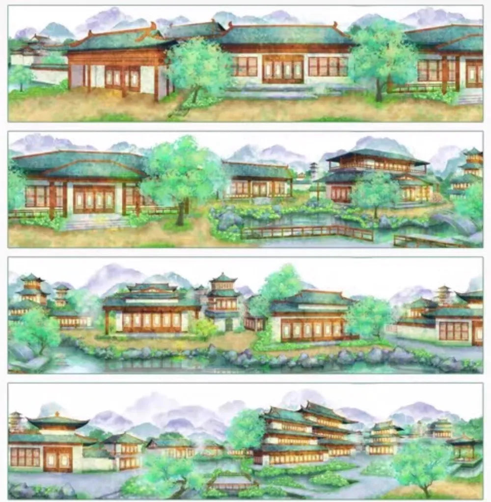 5852-XI NIAN Stuidio-6x90cm Washi PET Tape