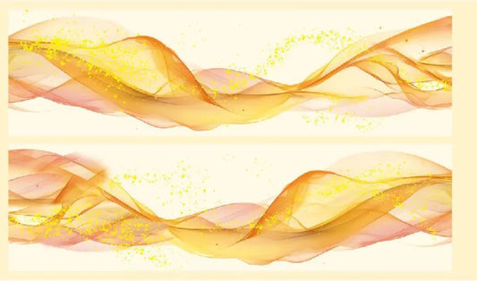 5873-Retro Story Studio-5x200cm Gold Foil Stamping PET Tape