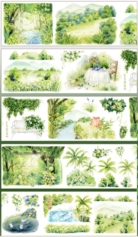 5882-JUST Studio-7x100cm Shell Luster PET Tape