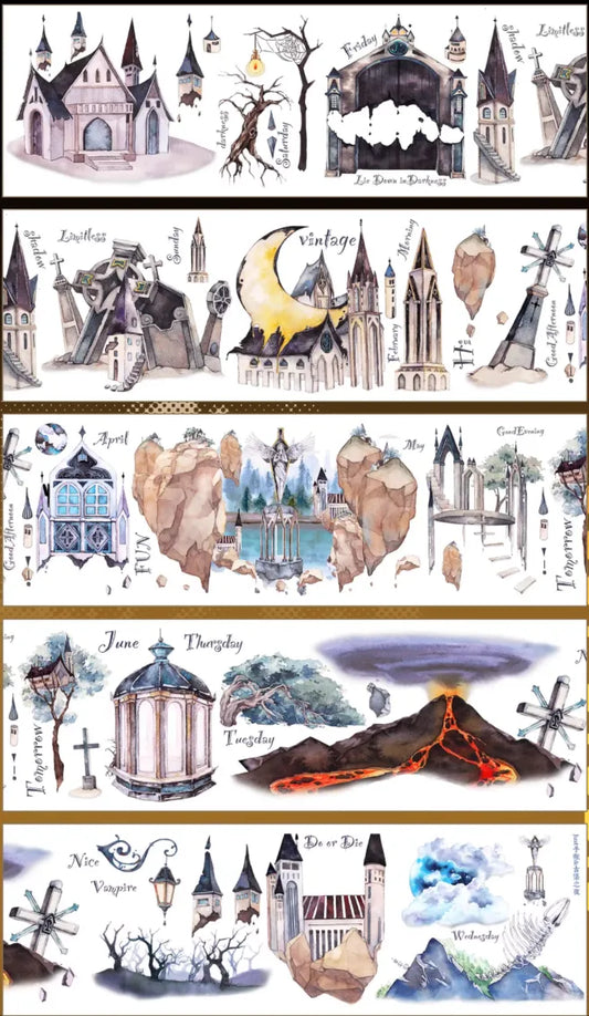 5884-JUST Studio-7x100cm Shell Luster PET Tape