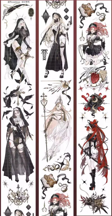 5909-Continue Studio-6x100cm Shell Luster PET Tape