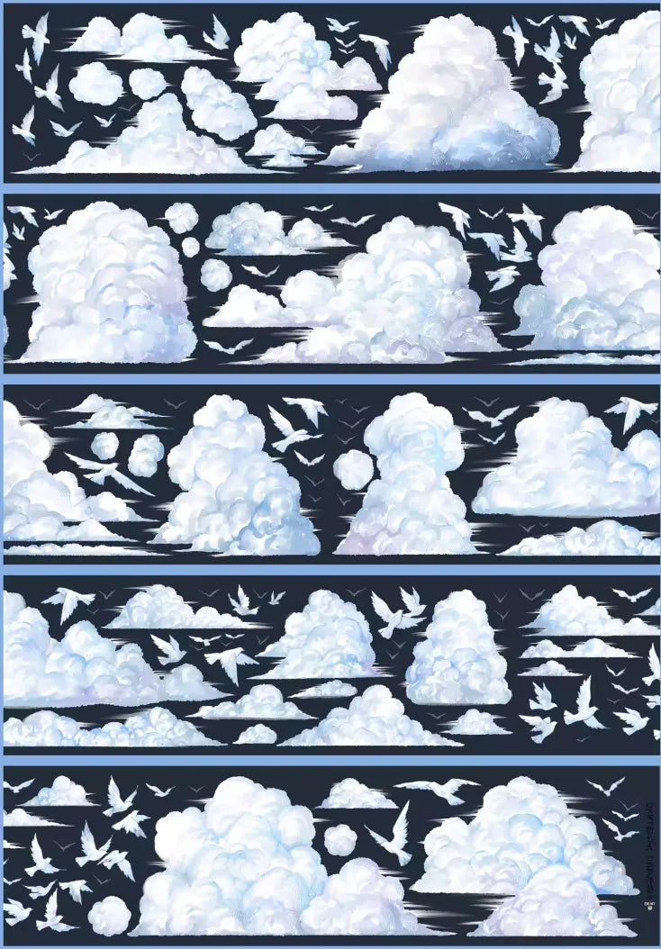 5922-OKMT Studio-6x100cm Shell Luster PET Tape