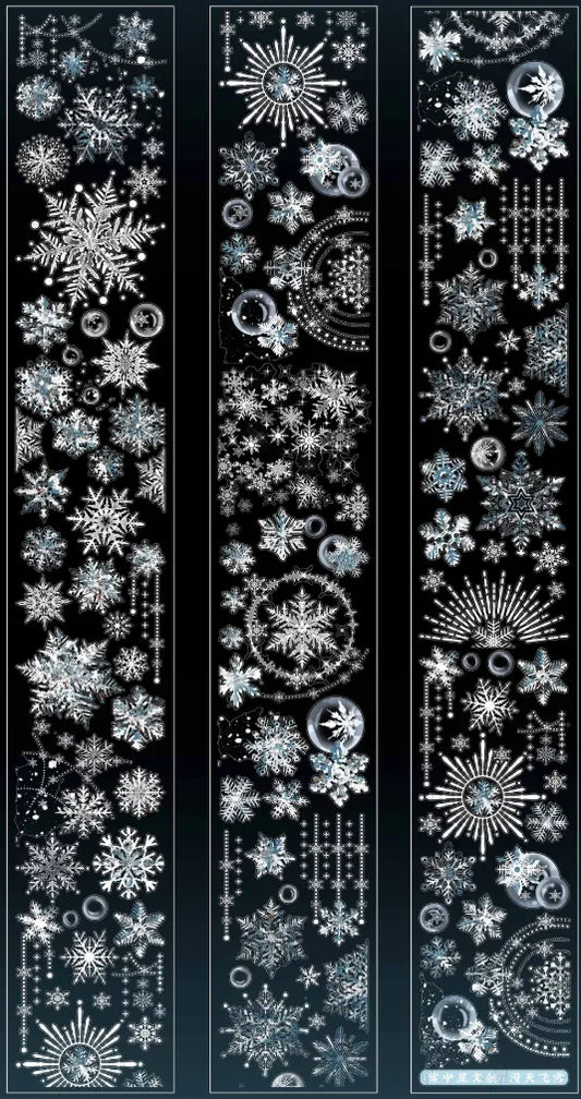 5930-MIST WITH STAR Studio-6x100cm Precut Shell Luster PET Tape