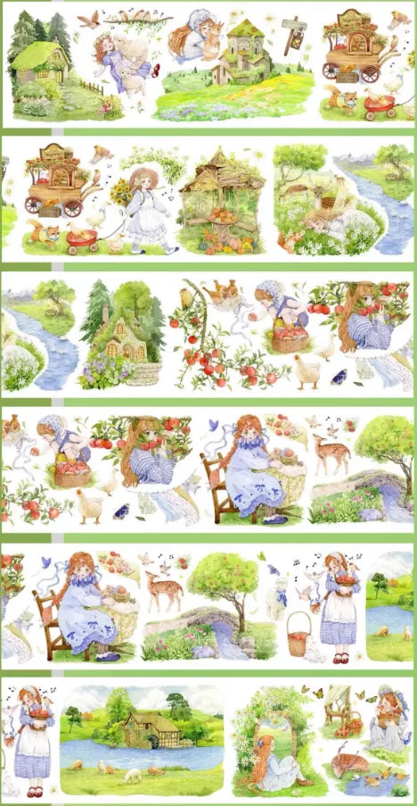 5946-Tournesol Studio-7x100cm Shell Luster PET Tape