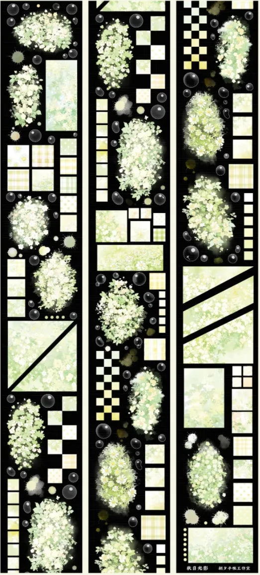 5985-ZHAOXI Studio-6x100cm Shell Luster PET Tape