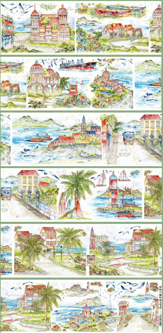 5995-BOBO FISH Studio-7x100cm Shell Luster PET Tape