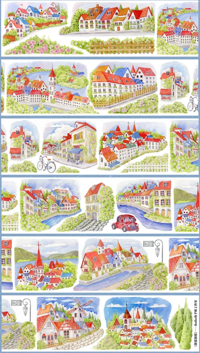 5998-BOBO FISH Studio-7.5x125cm Shell Luster PET Tape