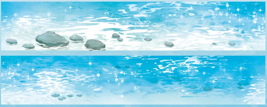 6010-BOBO FISH Studio-Water Ripples Glossy PET Tape