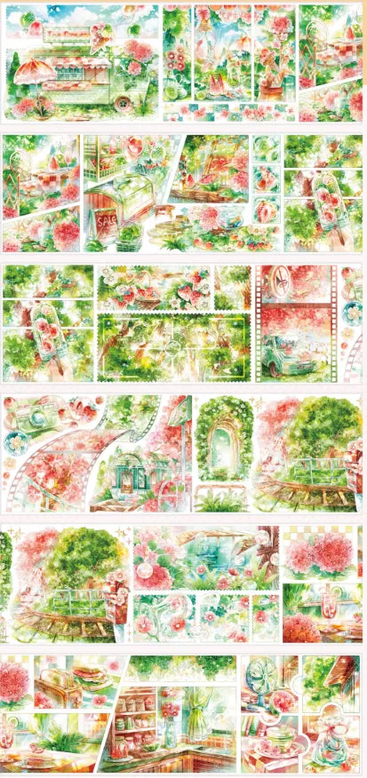 6021-Shine Studio-7x100cm Shell Luster PET Tape