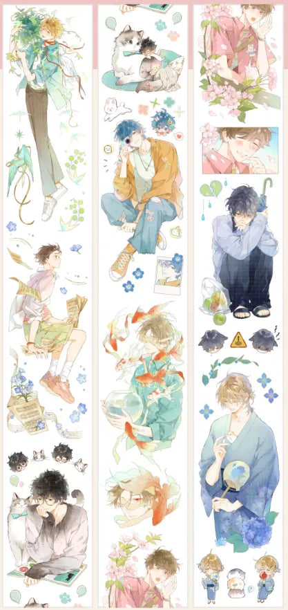 6022-Shine Studio-6x112cm Shell Luster PET Tape