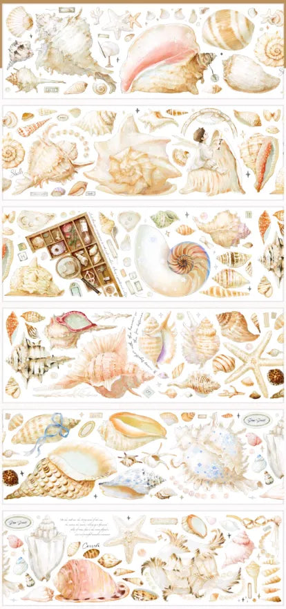 6024-Shine Studio-6x100cm Shell Luster PET Tape