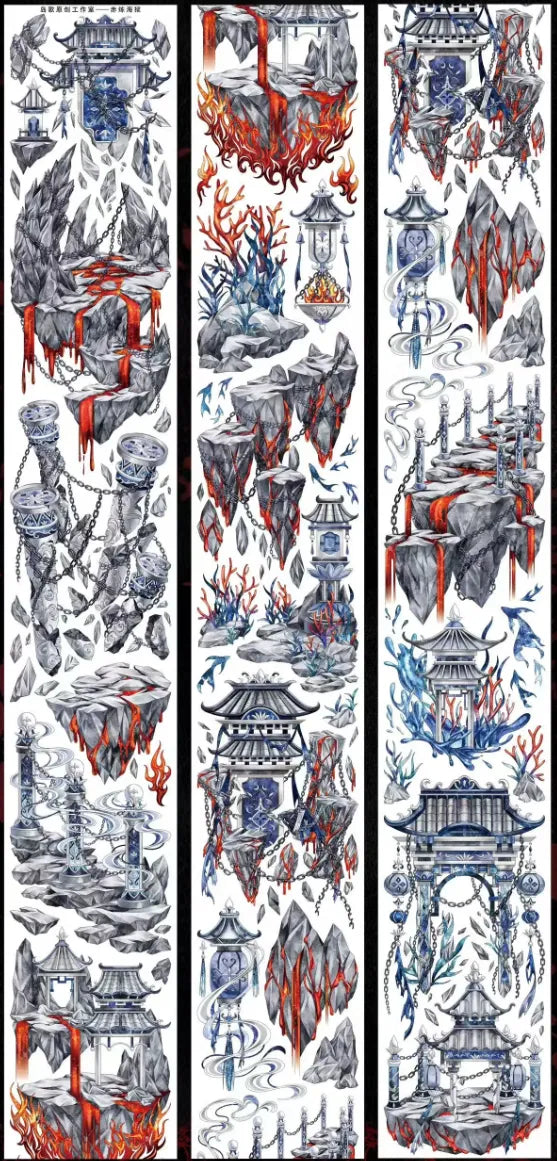 6028-DAO GE Studio-Gothic Shell Luster PET Tape