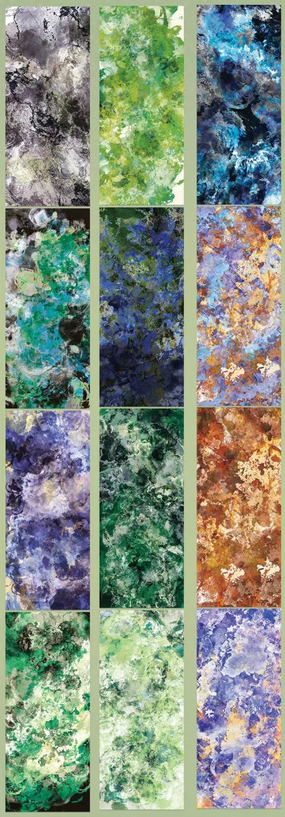 6029-SIQING Studio-10x300cm Holographic Fireworks Film PET Tape