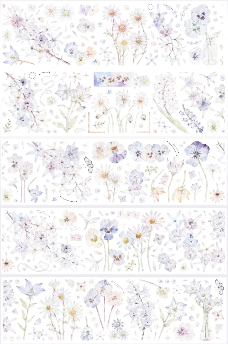 6059-SAMA Studio-5.5x87cm Precut Shell Luster PET Tape