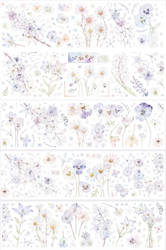 6059-SAMA Studio-5.5x87cm Precut Shell Luster PET Tape