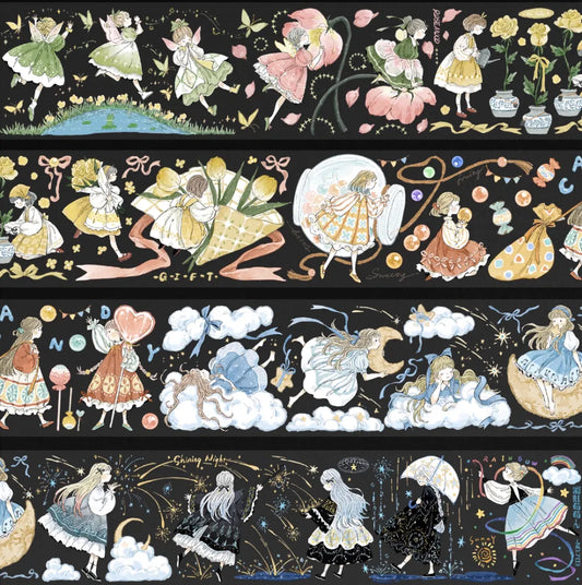 6068-NO.703 Studio-6x100cm Shell Luster PET Tape