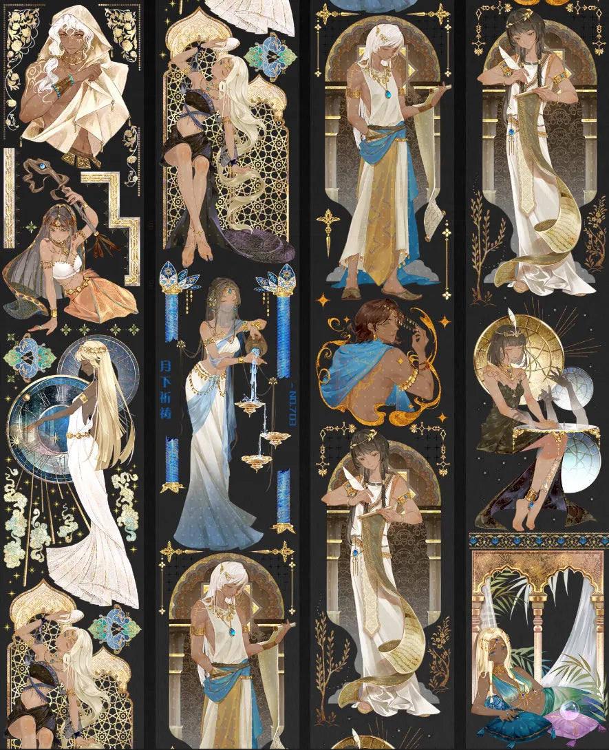 6069-NO.703 Studio-6.5x100cm Shell Luster PET Tape