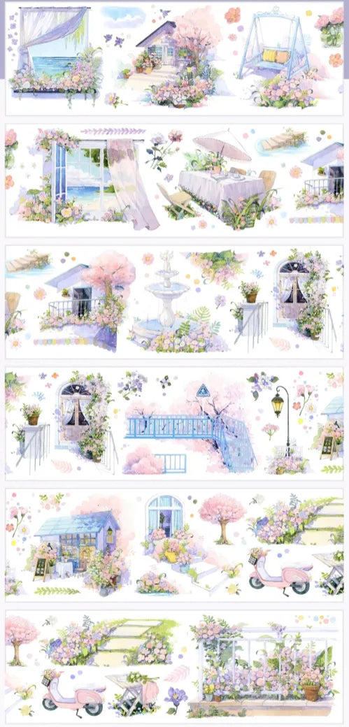 6144-Shine Studio-7x100cm Shell Luster PET Tape