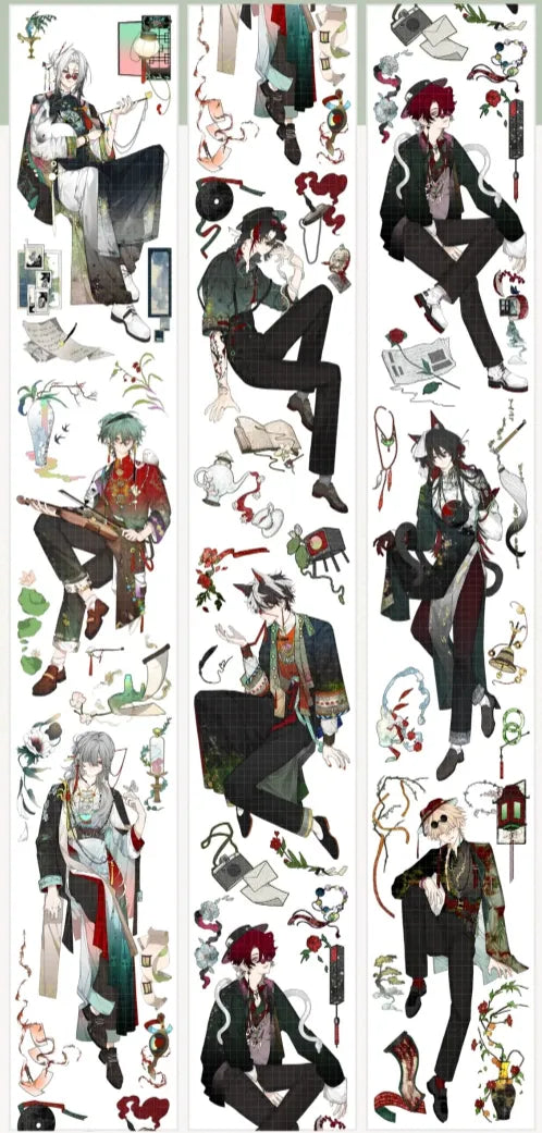 6146-Shine Studio-6x100cm Shell Luster PET Tape