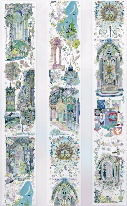 6148-Shimmer Devotion Studio-8x125cm Shell Luster PET Tape