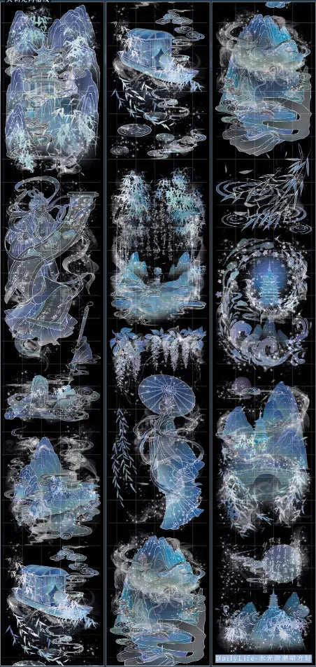 6162-DailyLife Studio-6x100cm Shell Luster PET Tape