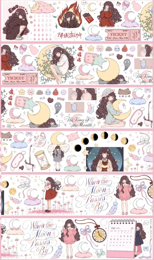 6167-Gui Studio-7x100cm Shell Luster PET Tape