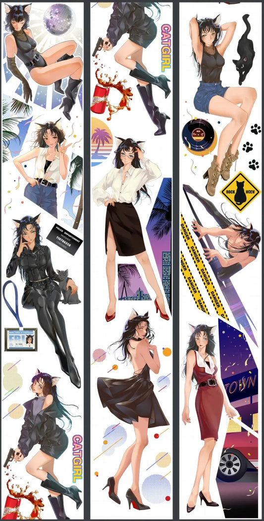 6176-GiveUStar Studio-6x100cm Shell Luster PET Tape