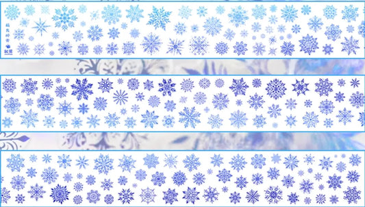 6188-UntilYou Studio-6x100cm Precut Holographic Blue PET Tape