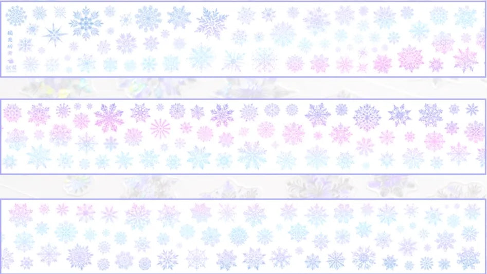 6189-UntilYou Studio-6x100cm Pre Cut Silver Shell Luster PET Tape