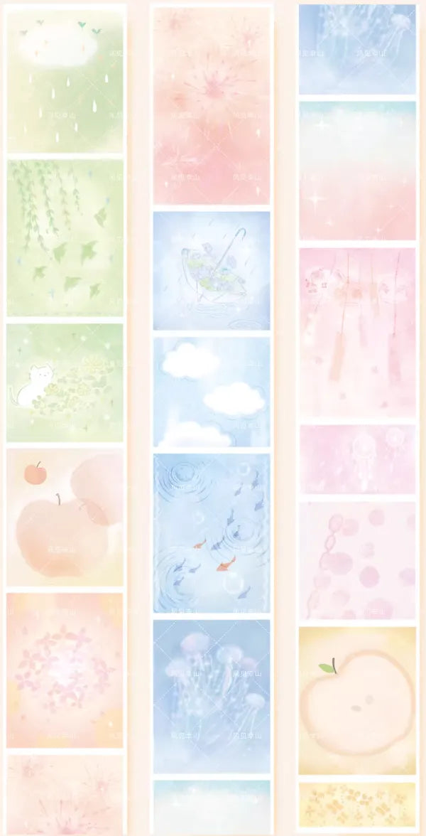 6214-Fairytale Fairyland Studio-5.5x100cm Glossy PET Tape