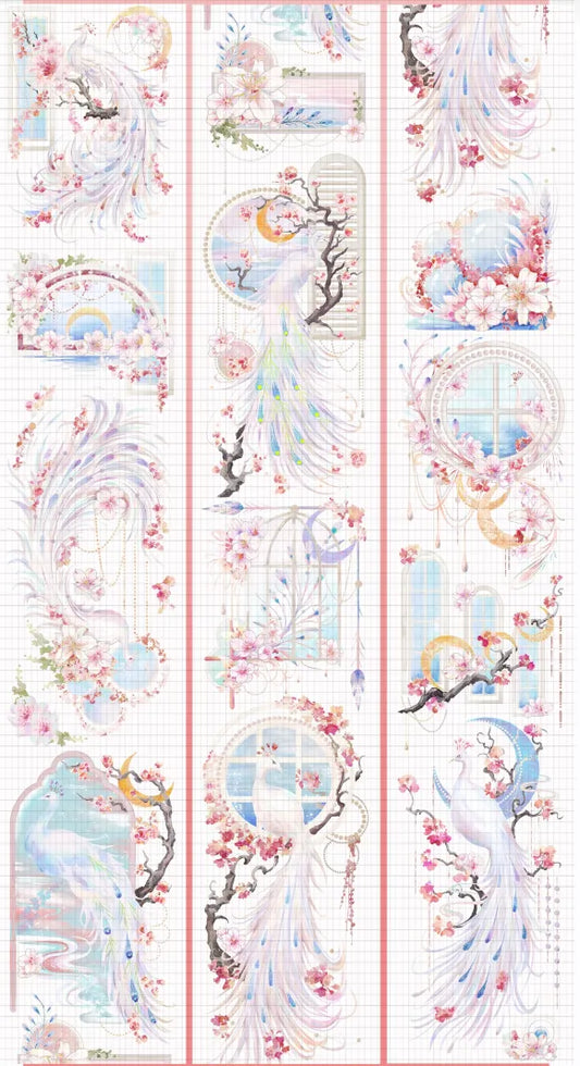 6220-WU TONG Studio-7x109cm Shell Luster PET Tape