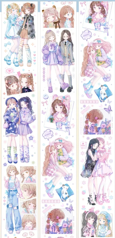 6248-StudioVI Studio-6.5x100cm Shell Luster PET Tape