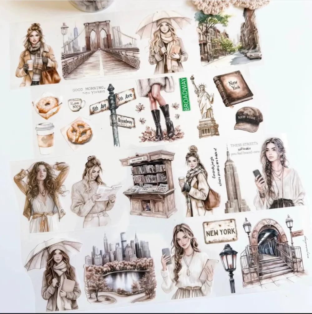 6276-Ma.Journaling Studio-7x100cm Iridescent PET Tape