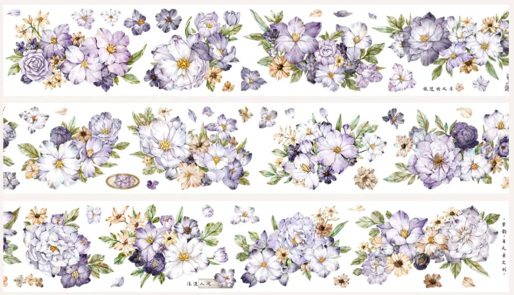 6283-Zi Yuan Su Studio-6x100cm Precut Shell Luster PET Tape