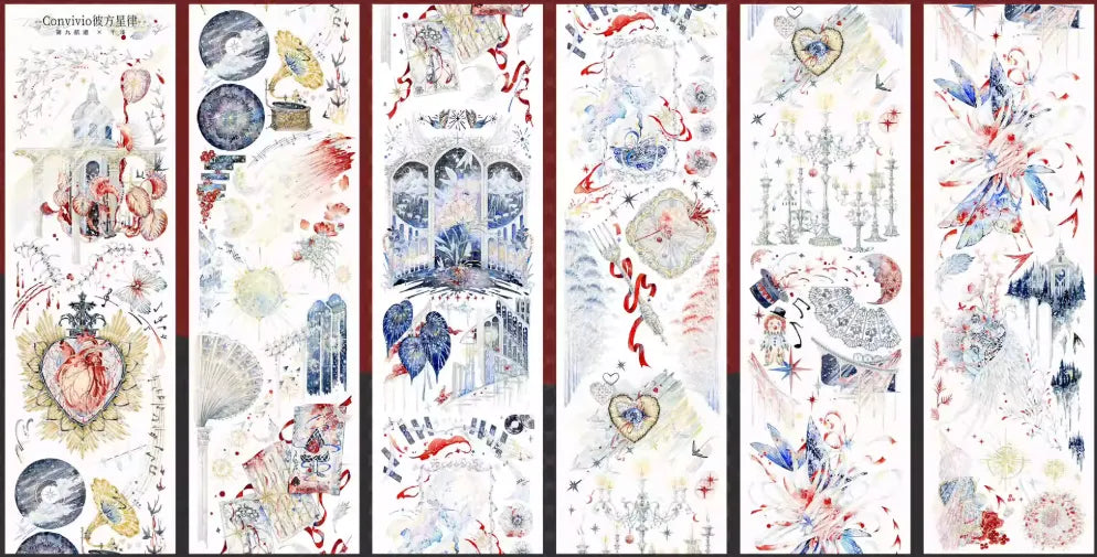 6311-NINTH FAIRWAY Studio-6.5x100cm Shell Luster PET Tape