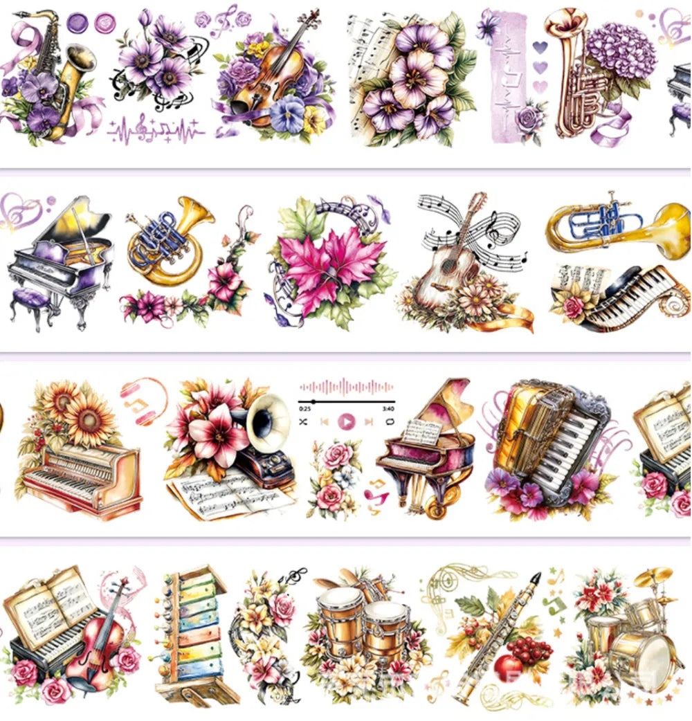 6353-6x100cm Glossy PET Tape