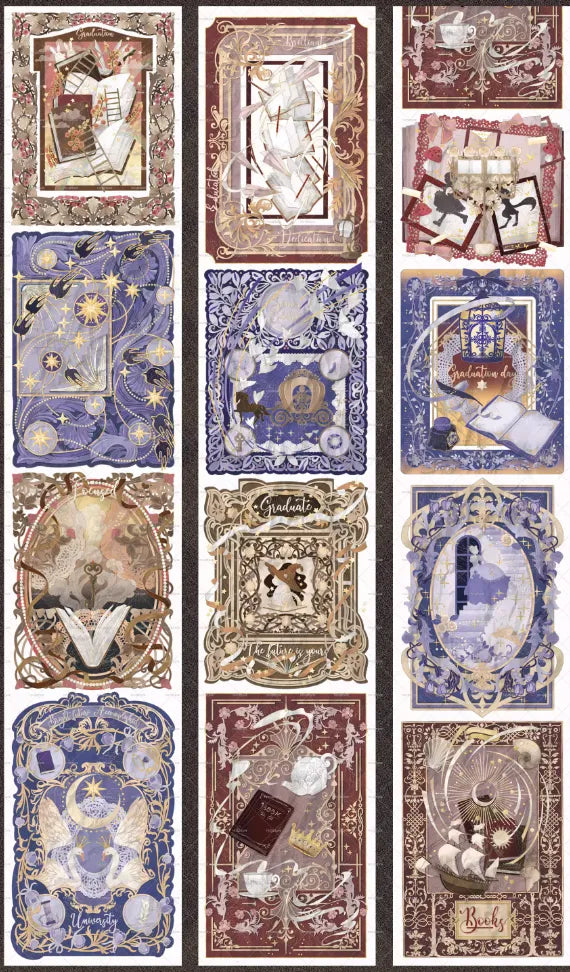 6427-MOODTAPE Studio-6.5x100cm Holographic Gold PET Tape